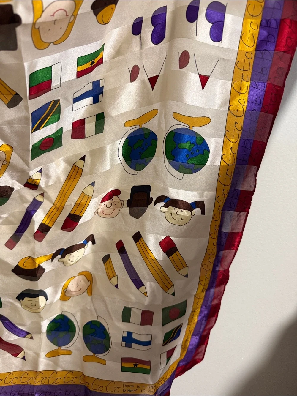 Save The Children Silk Scarf